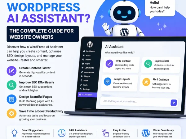 Learn how a WordPress AI assistant can help website owners automate tasks, improve content, and boost productivity with AI-powered tools.